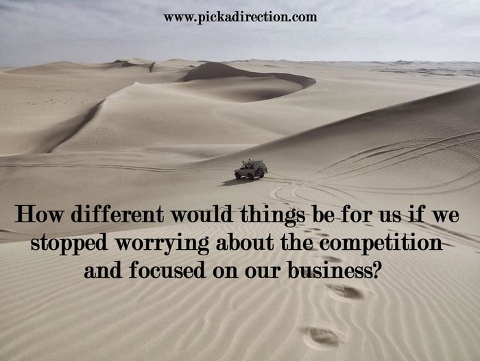 <p>Focus on the right things</p>