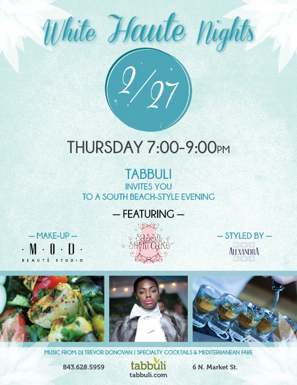 <p>White Haute Nights. Food, Fashion, Cocktails with Sassy Shortcake Boutique</p>